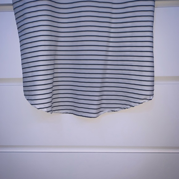 Faded Glory Striped Tank Top Black and White Women’s Medium (8-10) Horizontal - Picture 7 of 8